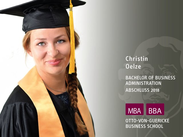 Christin Oelze (BBA-Abschluss 2018)